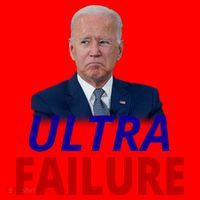 Ultra Failure Funny Anti Joe Biden Santa Hat thumb 1