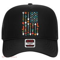 USA Flower Flag Garden Hat thumb 0