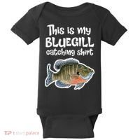 Ultralight Fishing Gift Catch Sunfish Freshwater Bluegill Baby Bodysuit thumb 0