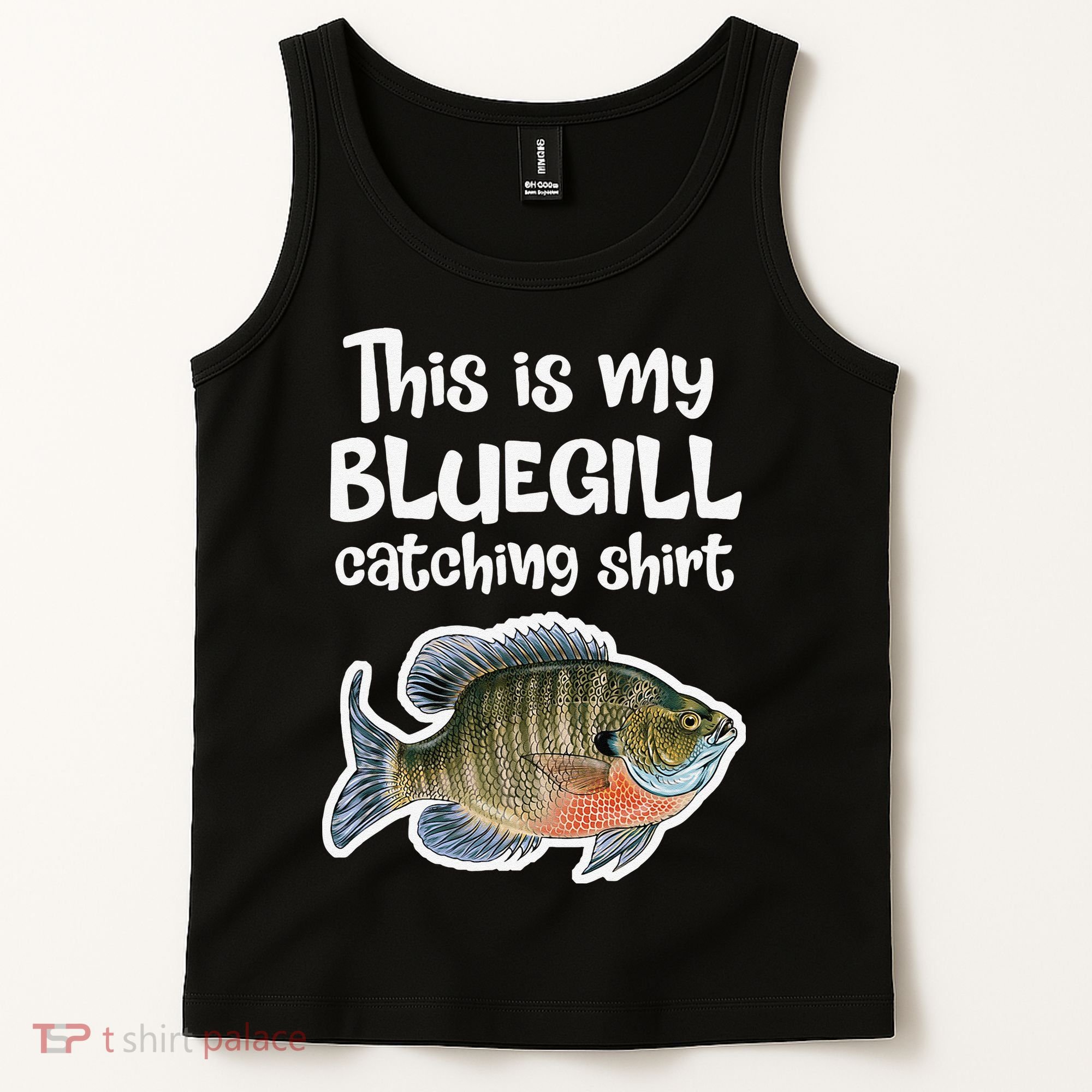 Ultralight Fishing Gift Catch Sunfish Freshwater Bluegill Tank Top
