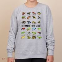 Ultimate Frog Guide Funny Frog Lovers Women's Sweatshirt thumb 0