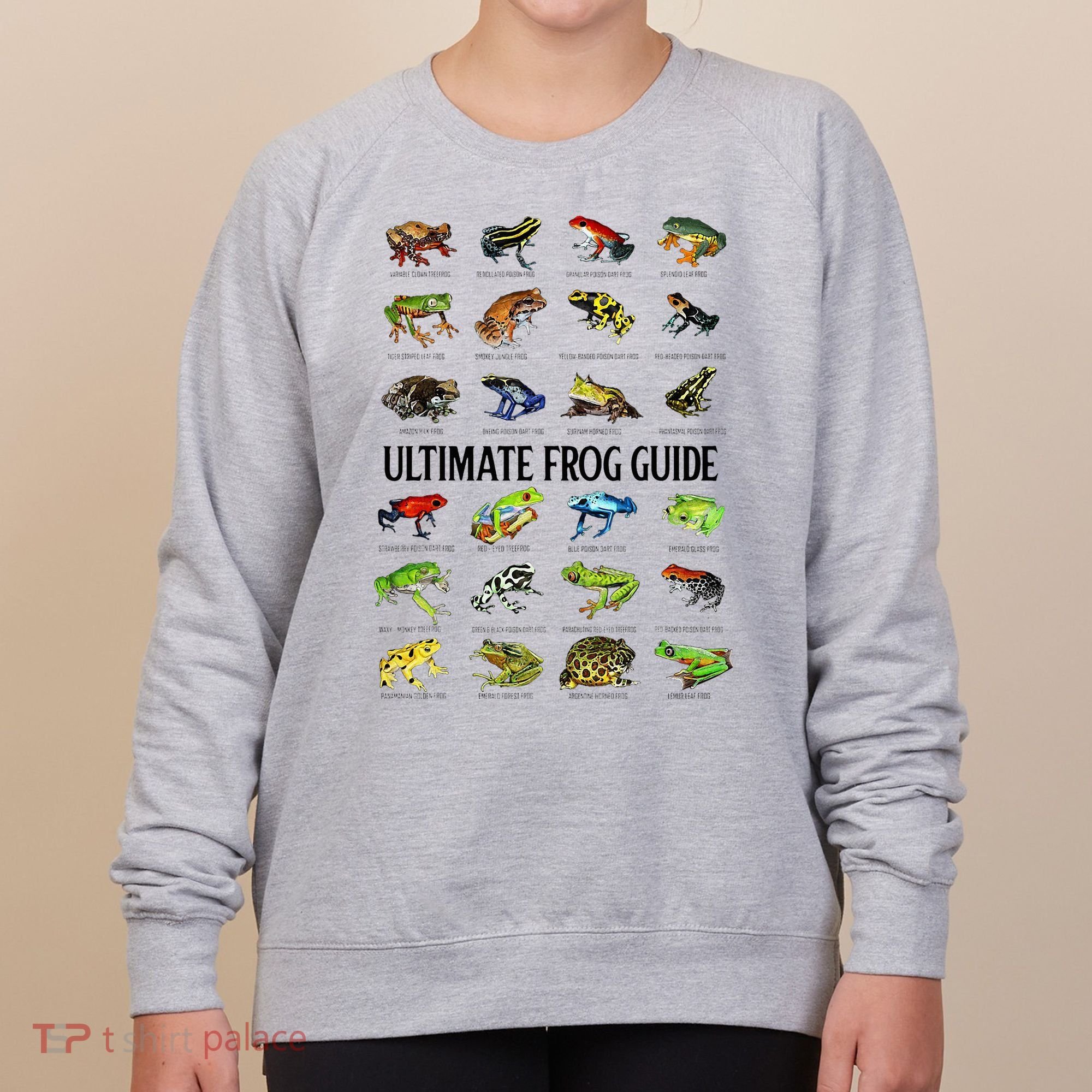 Ultimate Frog Guide Funny Frog Lovers Women's Sweatshirt
