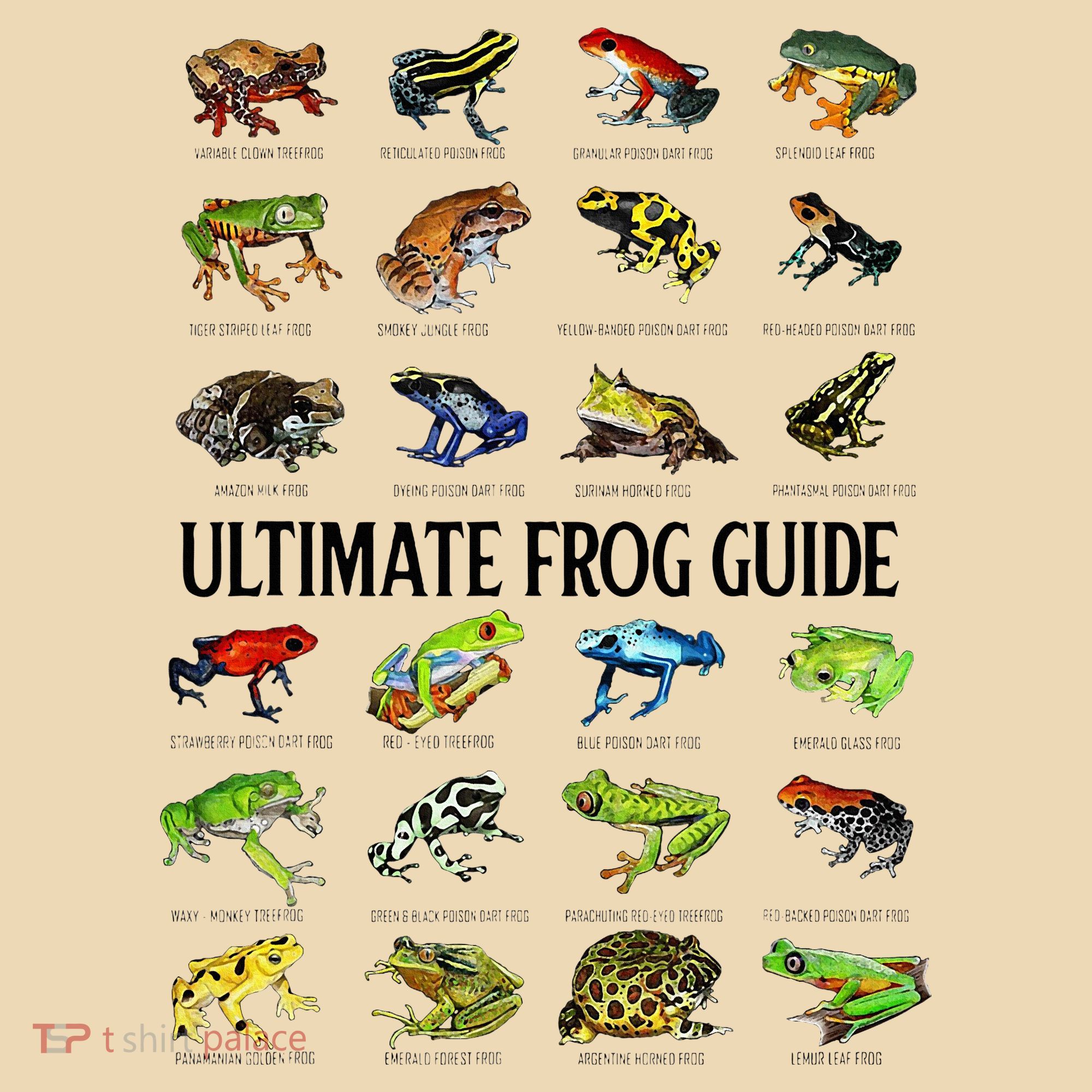 Ultimate Frog Guide Funny Frog Lovers Tote Bag