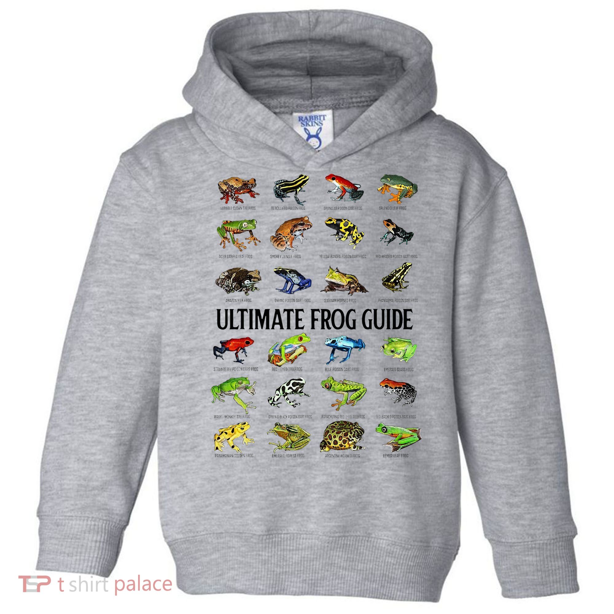 Ultimate Frog Guide Funny Frog Lovers Toddler Hoodie