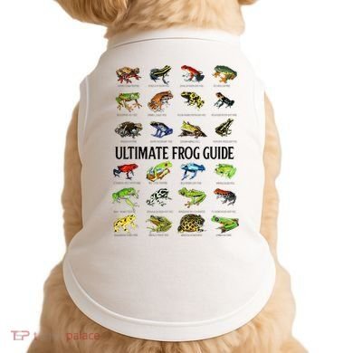 Ultimate Frog Guide Funny Frog Lovers Doggie Tank