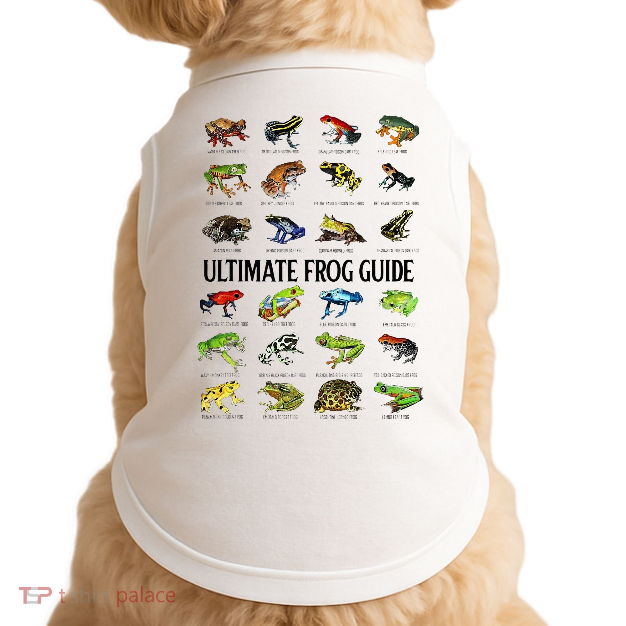 Ultimate Frog Guide Funny Frog Lovers Doggie Tank