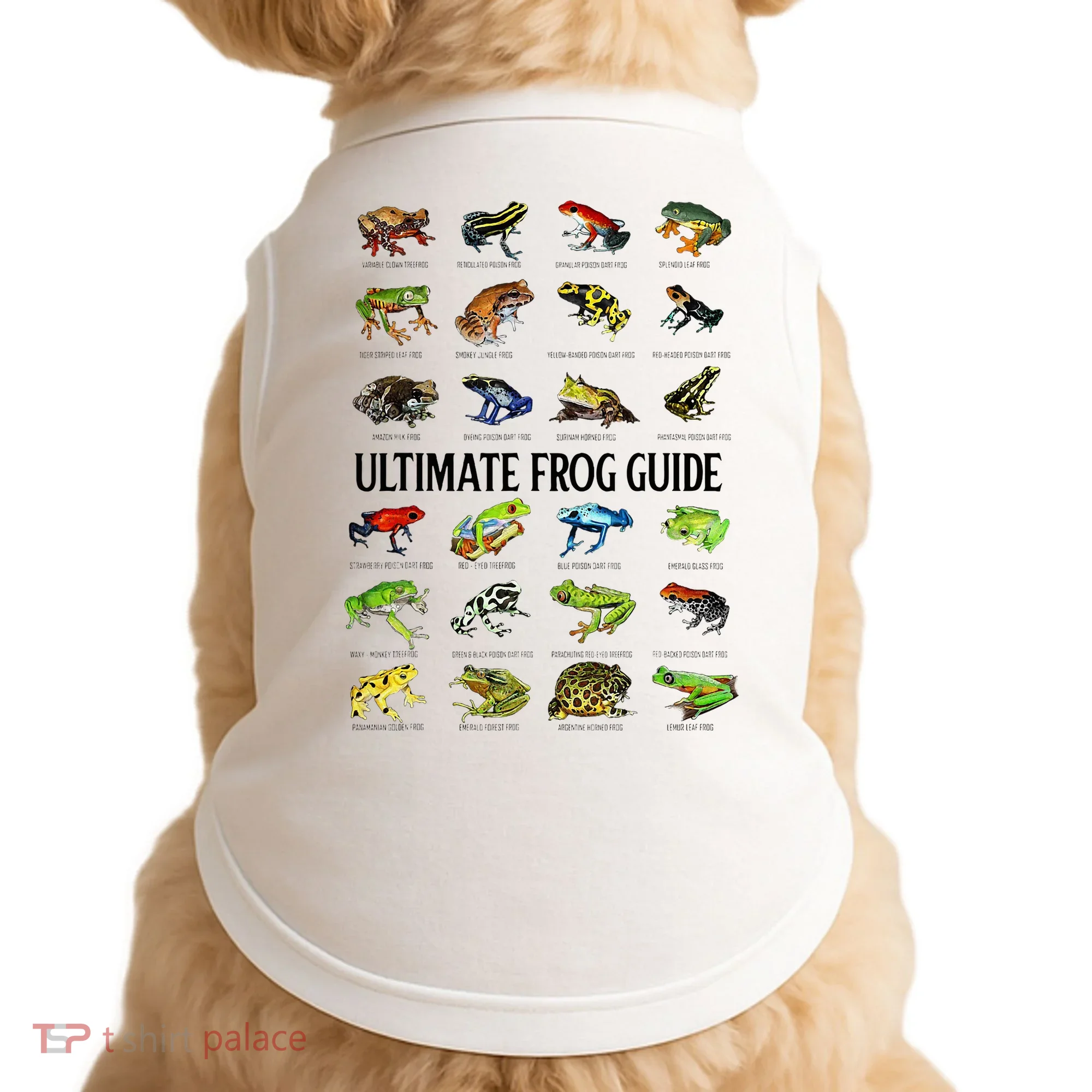 Ultimate Frog Guide Funny Frog Lovers Doggie Tank