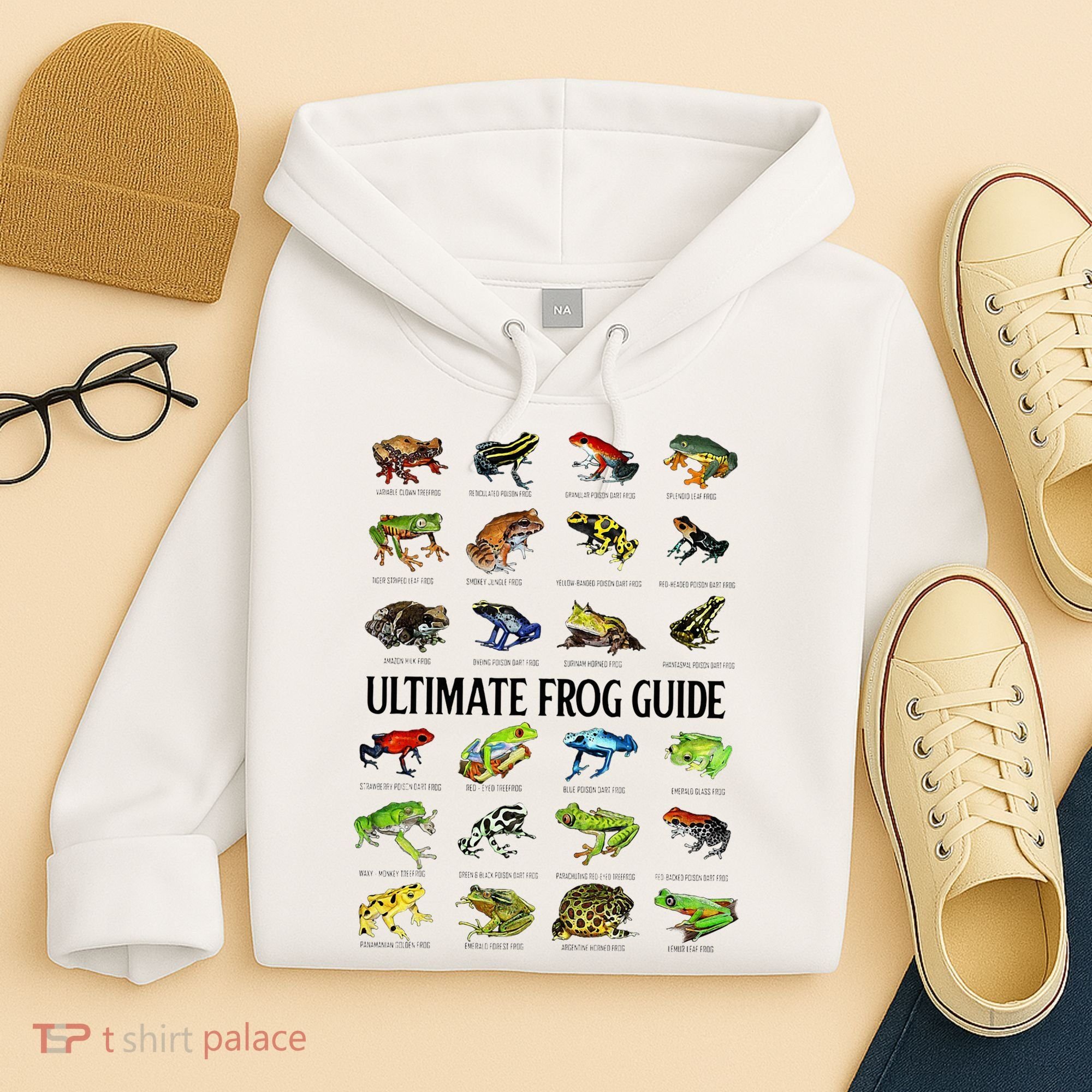 Ultimate Frog Guide Funny Frog Lovers Hoodie