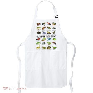 Ultimate Frog Guide Funny Frog Lovers Apron