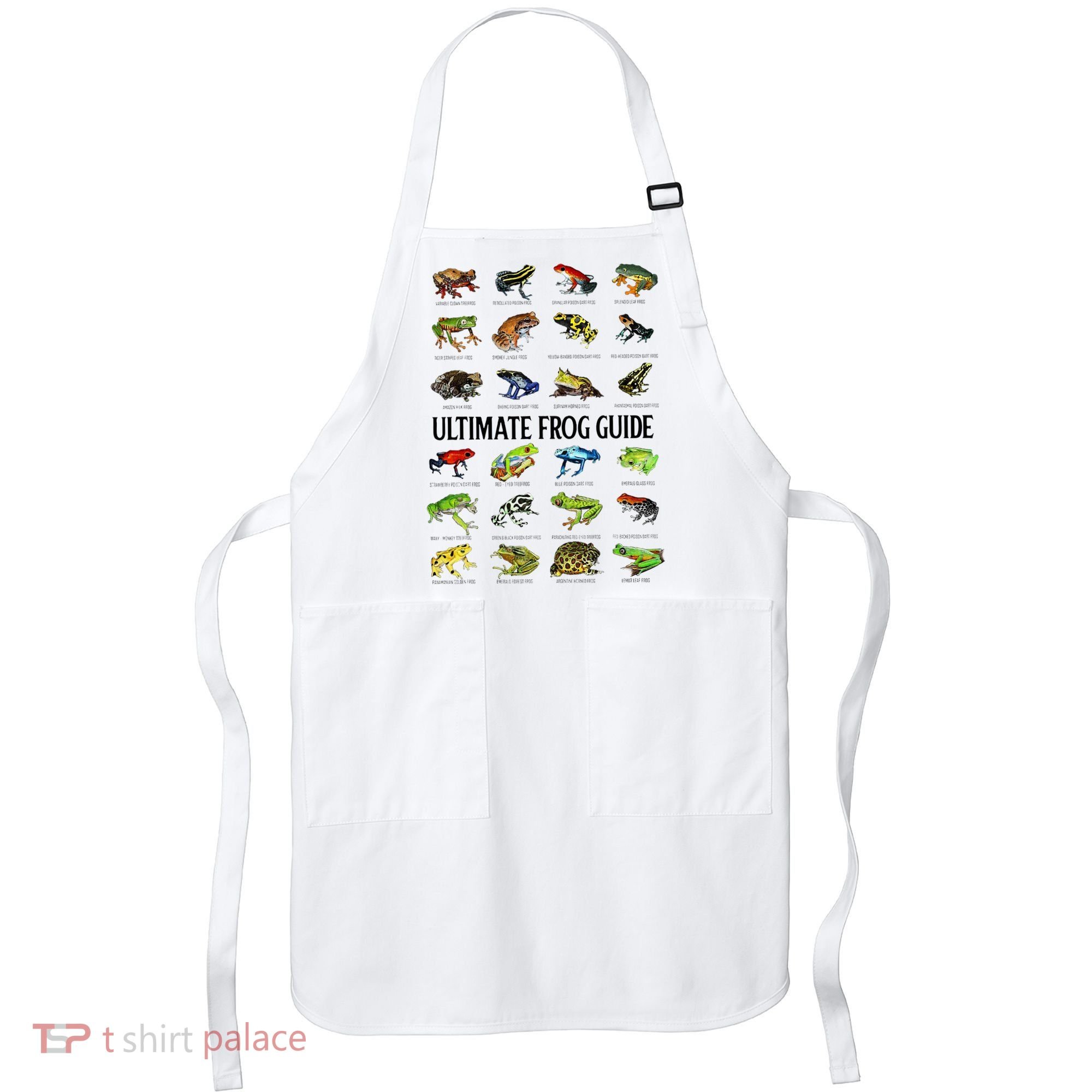 Ultimate Frog Guide Funny Frog Lovers Apron