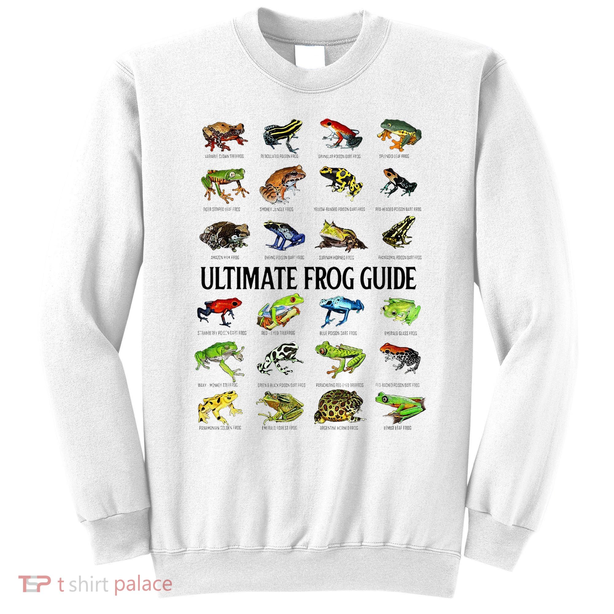 Ultimate Frog Guide Funny Frog Lovers Sweatshirt
