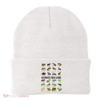 Ultimate Frog Guide Funny Frog Lovers Beanie