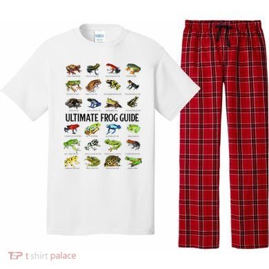 Ultimate Frog Guide Funny Frog Lovers Pajama Set