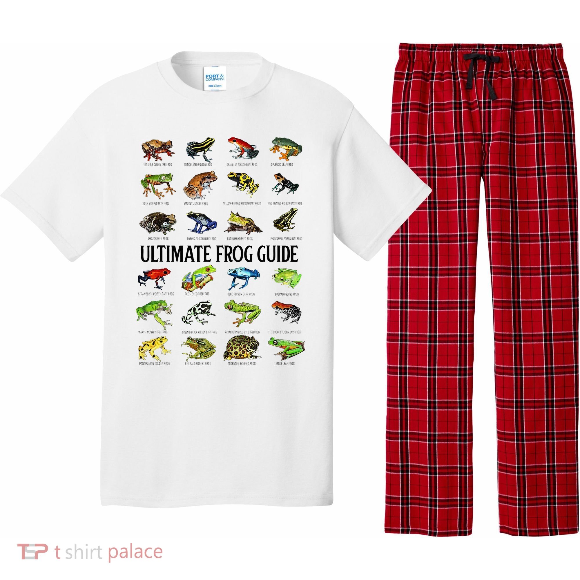 Ultimate Frog Guide Funny Frog Lovers Pajama Set