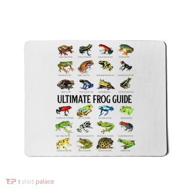 Ultimate Frog Guide Funny Frog Lovers Mousepad