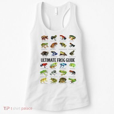 Ultimate Frog Guide Funny Frog Lovers Women's Tank Top