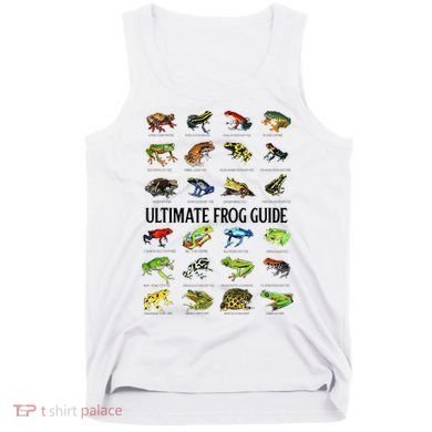 Ultimate Frog Guide Funny Frog Lovers Tank Top