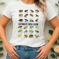 Ultimate Frog Guide Funny Frog Lovers Women's T-Shirt thumb 2