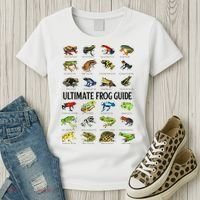 Ultimate Frog Guide Funny Frog Lovers Women's T-Shirt thumb 3