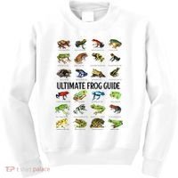 Ultimate Frog Guide Funny Frog Lovers Kids Sweatshirt thumb 0