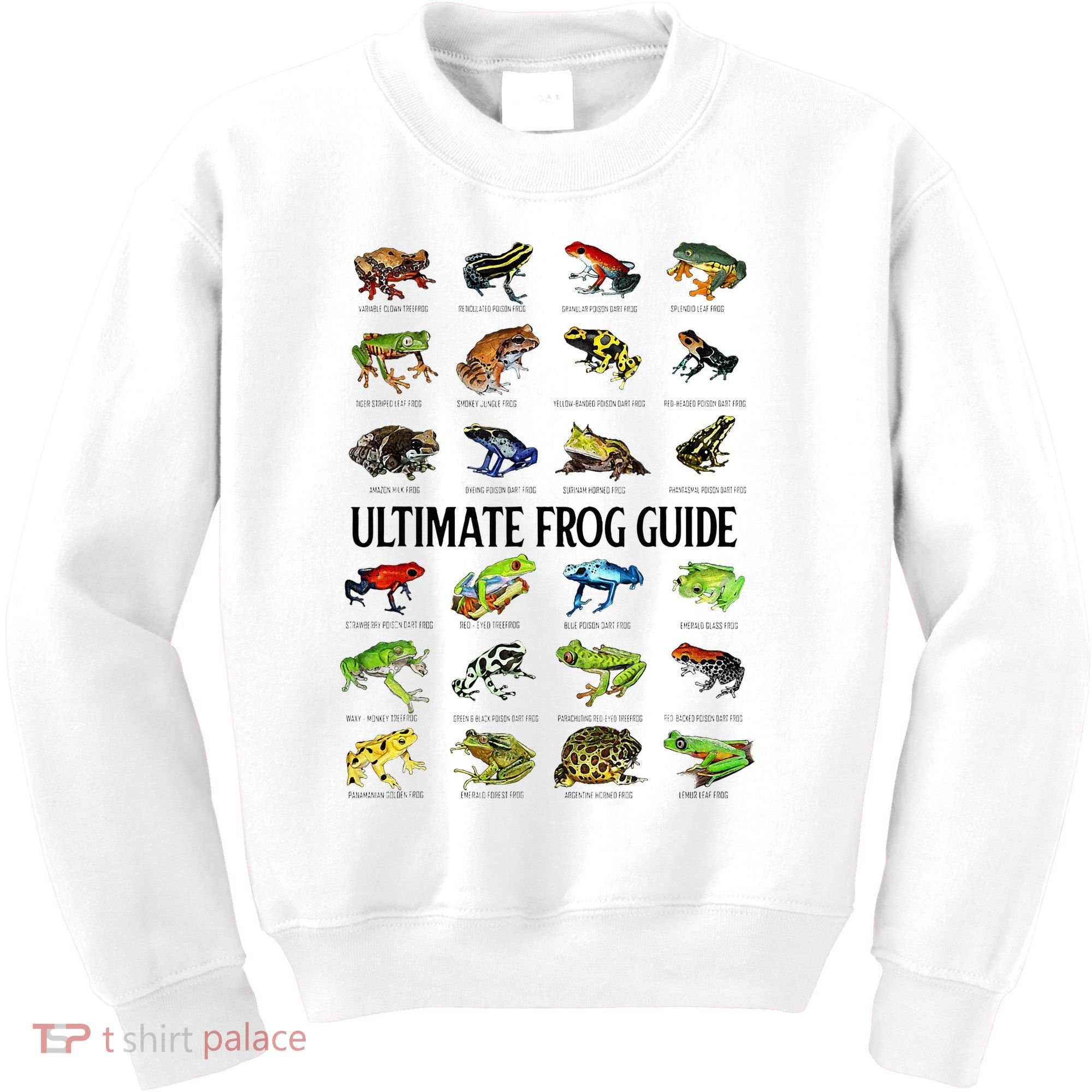Ultimate Frog Guide Funny Frog Lovers Kids Sweatshirt