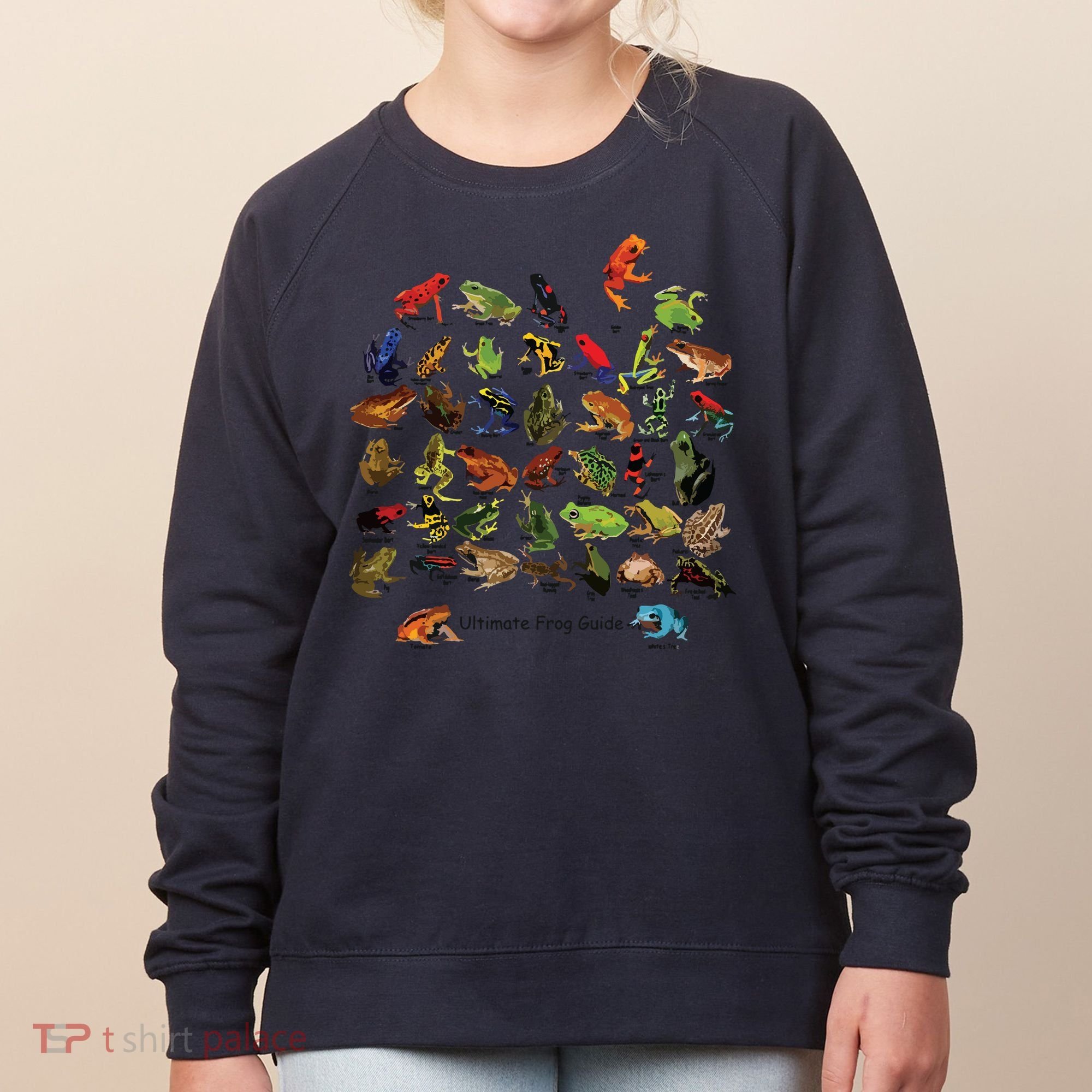 Ultimate Frog Guide Funny Frog Lover Frog Owner Frogs Women's Sweatshirt