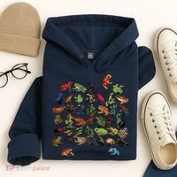 Ultimate Frog Guide Funny Frog Lover Frog Owner Frogs Hoodie thumb 4