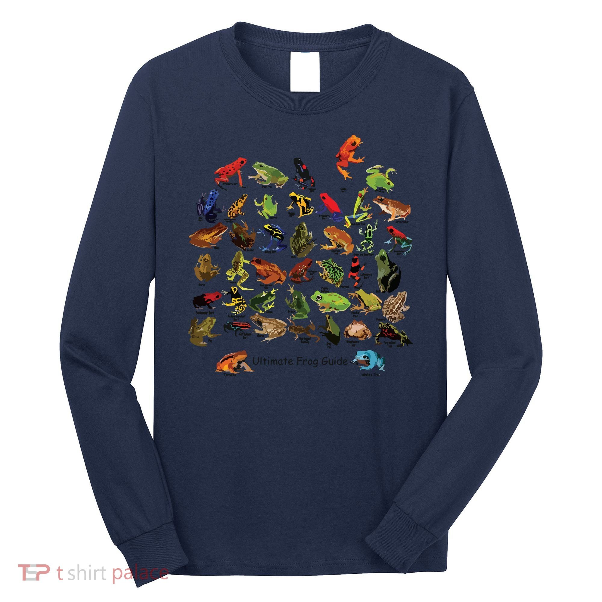 Ultimate Frog Guide Funny Frog Lover Frog Owner Frogs Long Sleeve Shirt