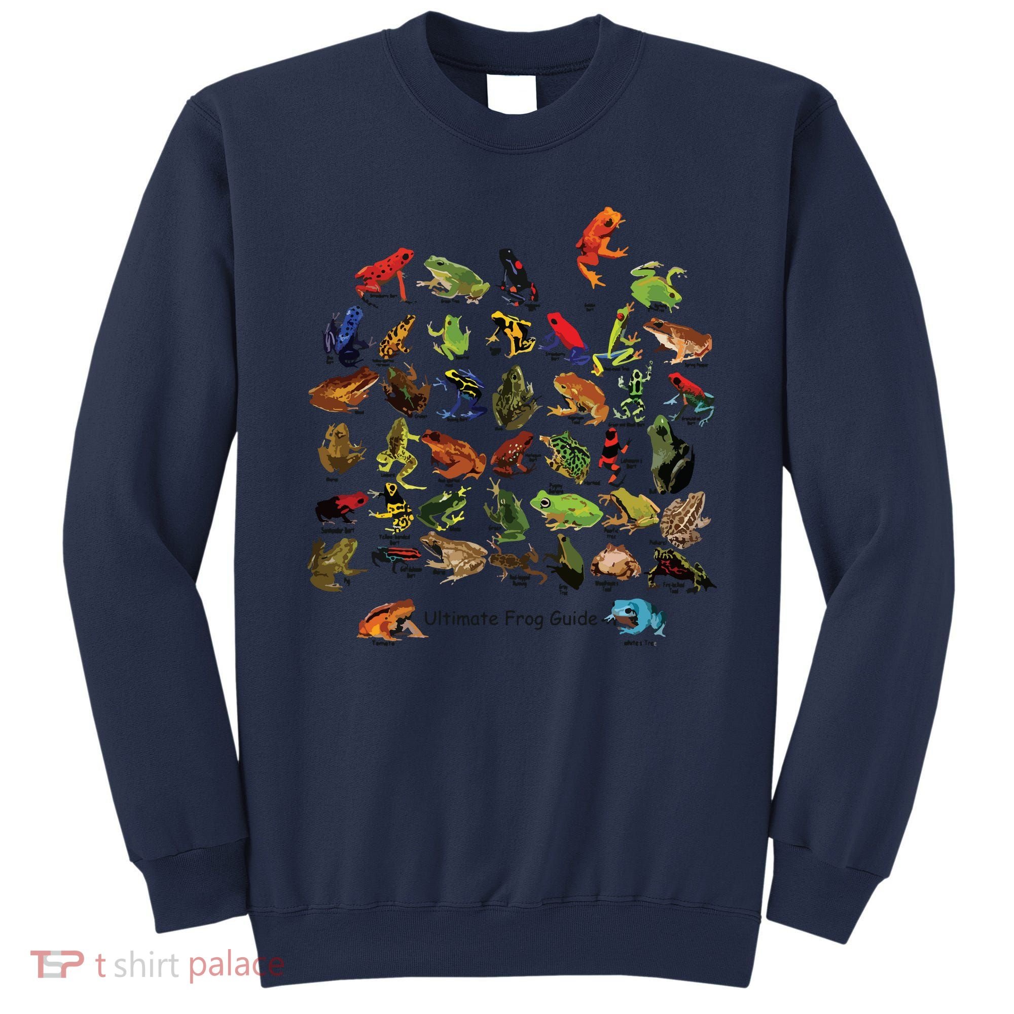 Ultimate Frog Guide Funny Frog Lover Frog Owner Frogs Sweatshirt