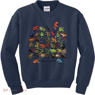 Ultimate Frog Guide Funny Frog Lover Frog Owner Frogs Kids Sweatshirt
