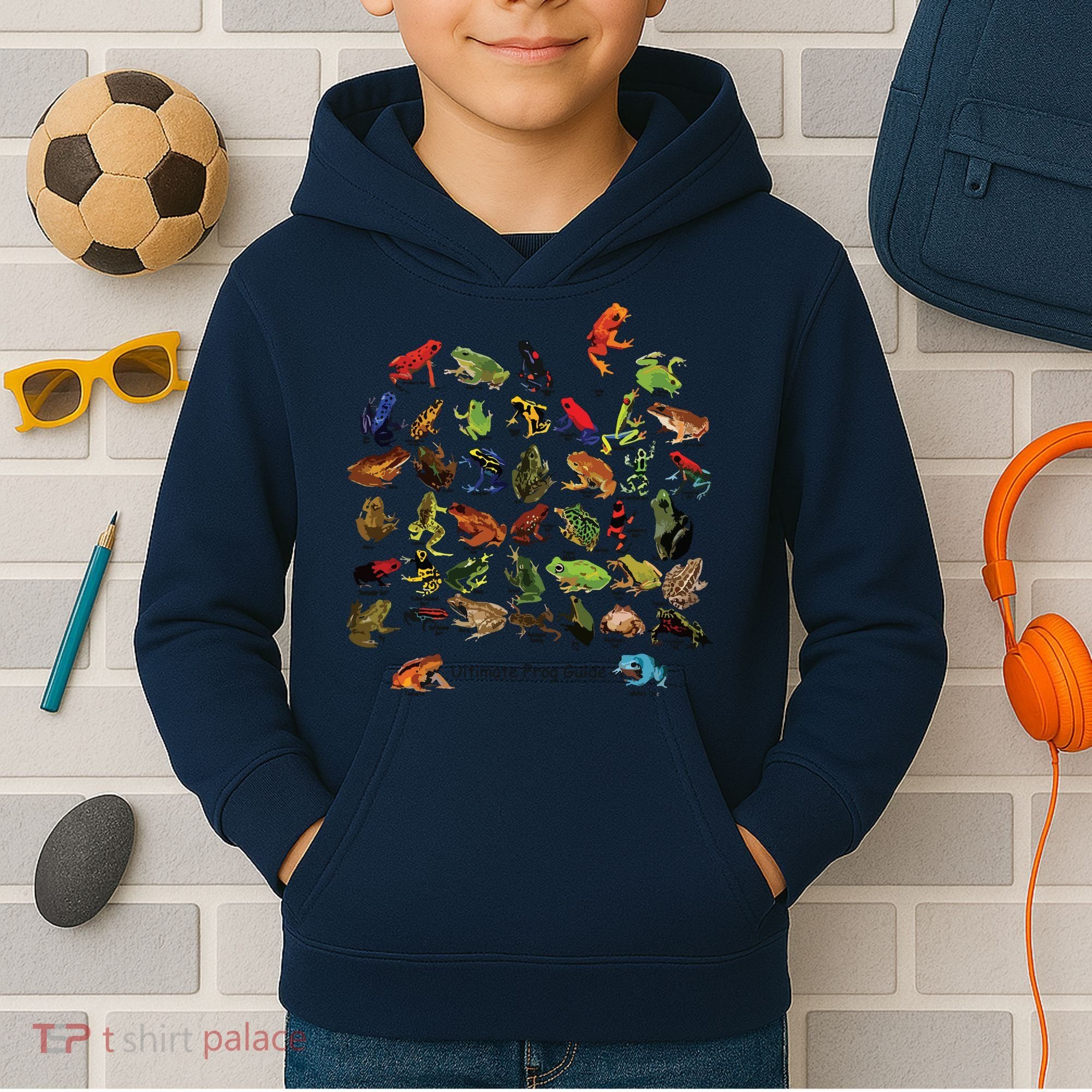 Ultimate Frog Guide Funny Frog Lover Frog Owner Frogs Kids Hoodie