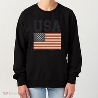 USA Flag Graphic Women's Sweatshirt thumb 0