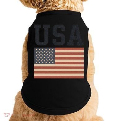 USA Flag Graphic Doggie Tank