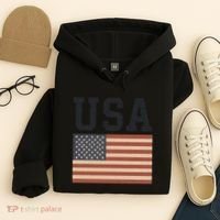 USA Flag Graphic Hoodie thumb 4