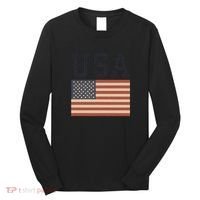 USA Flag Graphic Long Sleeve Shirt thumb 0