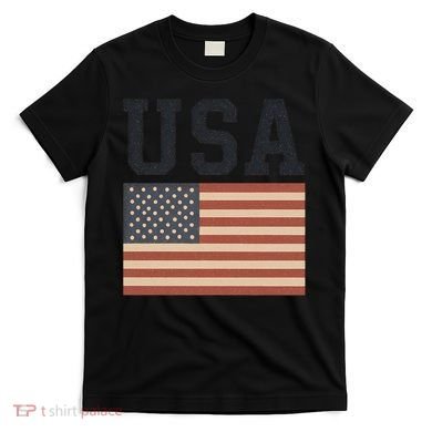 USA Flag Graphic T-Shirt