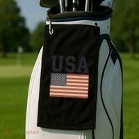 USA Flag Graphic Golf Towel thumb 2
