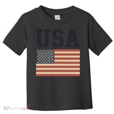 USA Flag Graphic Toddler T-Shirt