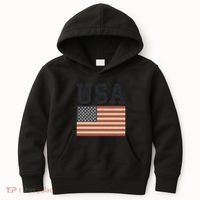 USA Flag Graphic Kids Hoodie thumb 0