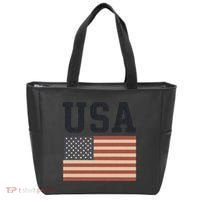 USA Flag Graphic Tote Bag thumb 0