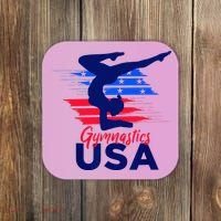 Usa Flag Gymnastics Usa Support Coaster thumb 0