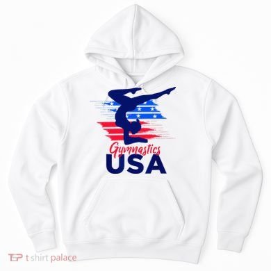 Usa Flag Gymnastics Usa Support Hoodie