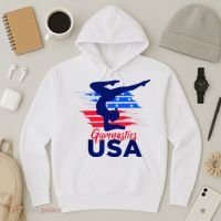 Usa Flag Gymnastics Usa Support Hoodie thumb 3