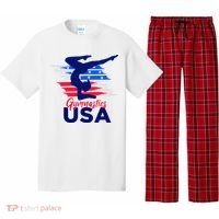 Usa Flag Gymnastics Usa Support Pajama Set thumb 0
