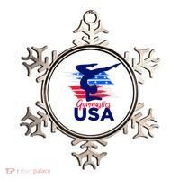 Usa Flag Gymnastics Usa Support Ornament thumb 0