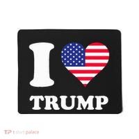 Usa Flags Heart I Love Trump Mousepad thumb 0