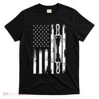 USA Flag Homemade Sourdough Bread Baker America T-Shirt thumb 0