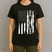 USA Flag Homemade Sourdough Bread Baker America T-Shirt thumb 4
