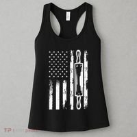 USA Flag Homemade Sourdough Bread Baker America Women's Tank Top thumb 3