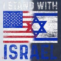 Us Flag I Stand With Israel Sport-Tek Competitor United Soccer Jersey thumb 4